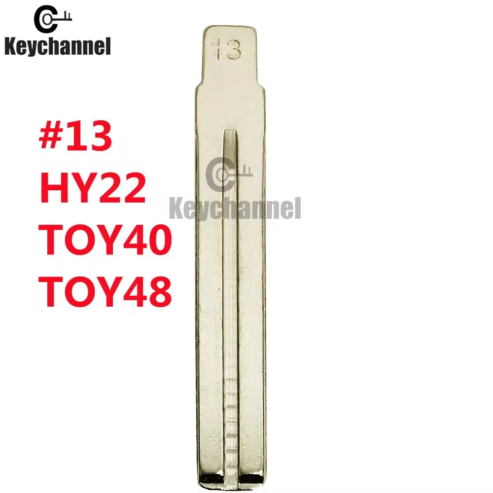 

Набор Из 10 Автомобильных Складных Заготовок Для Ключей TOY48 KD