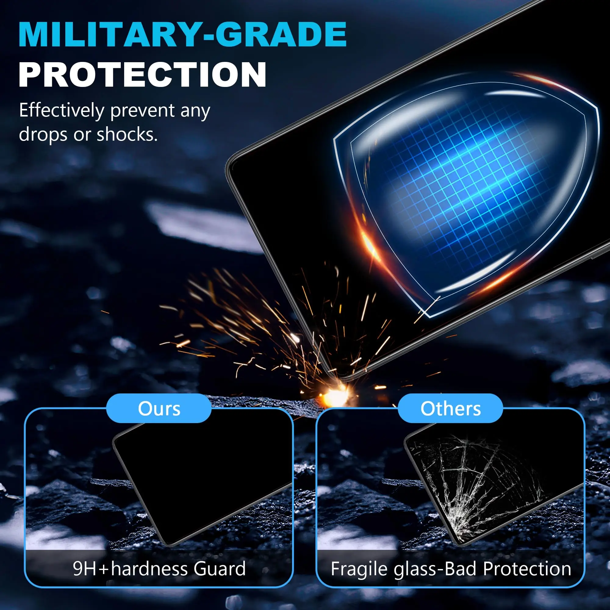 Защитная пленка для экрана Redmi Note 13 4G 5G Xiaomi из закаленного стекла Crystal HD 9H