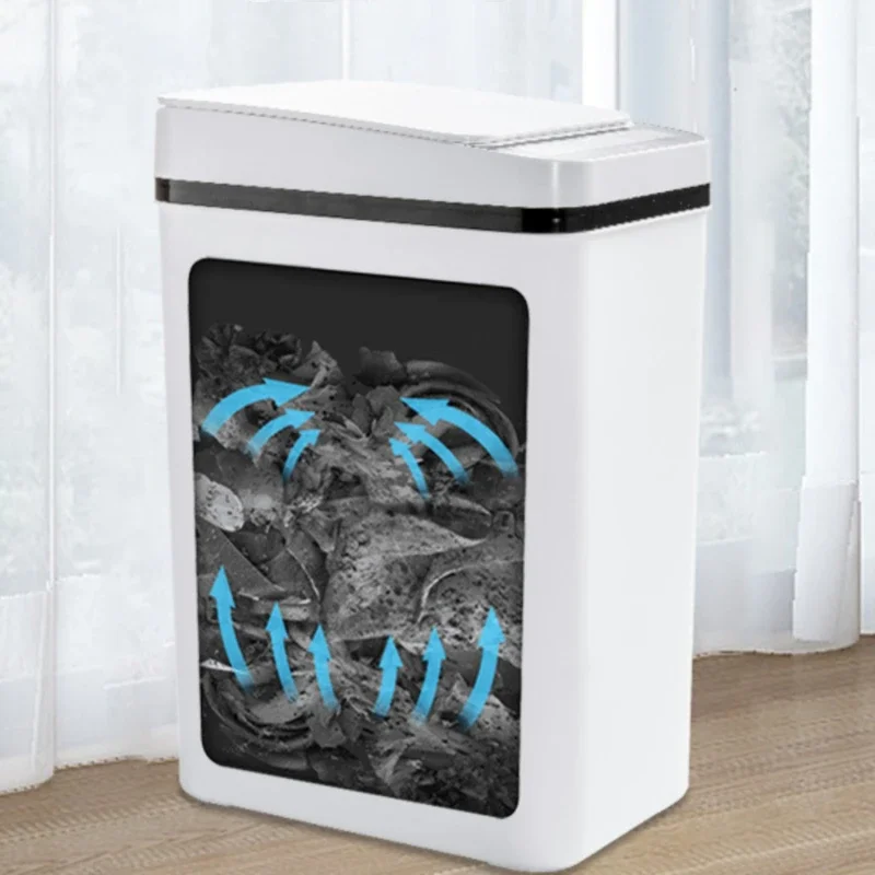 Умная корзина для мусора водонепроницаемый автоматический сенсор 12 л ванной