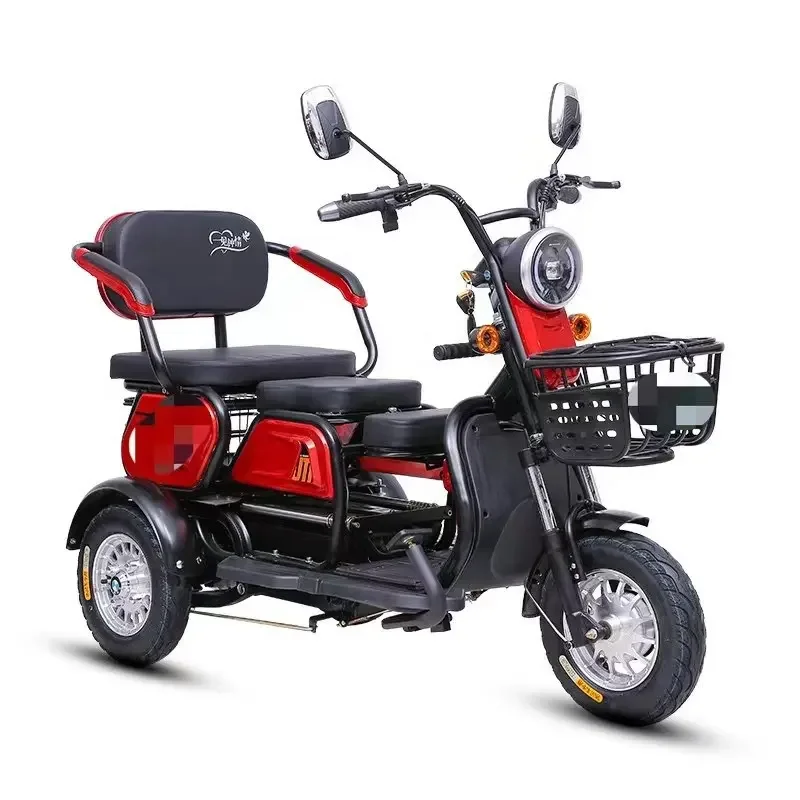 

2023 The latest three-wheeled electric passenger tricycle adult three-wheeled