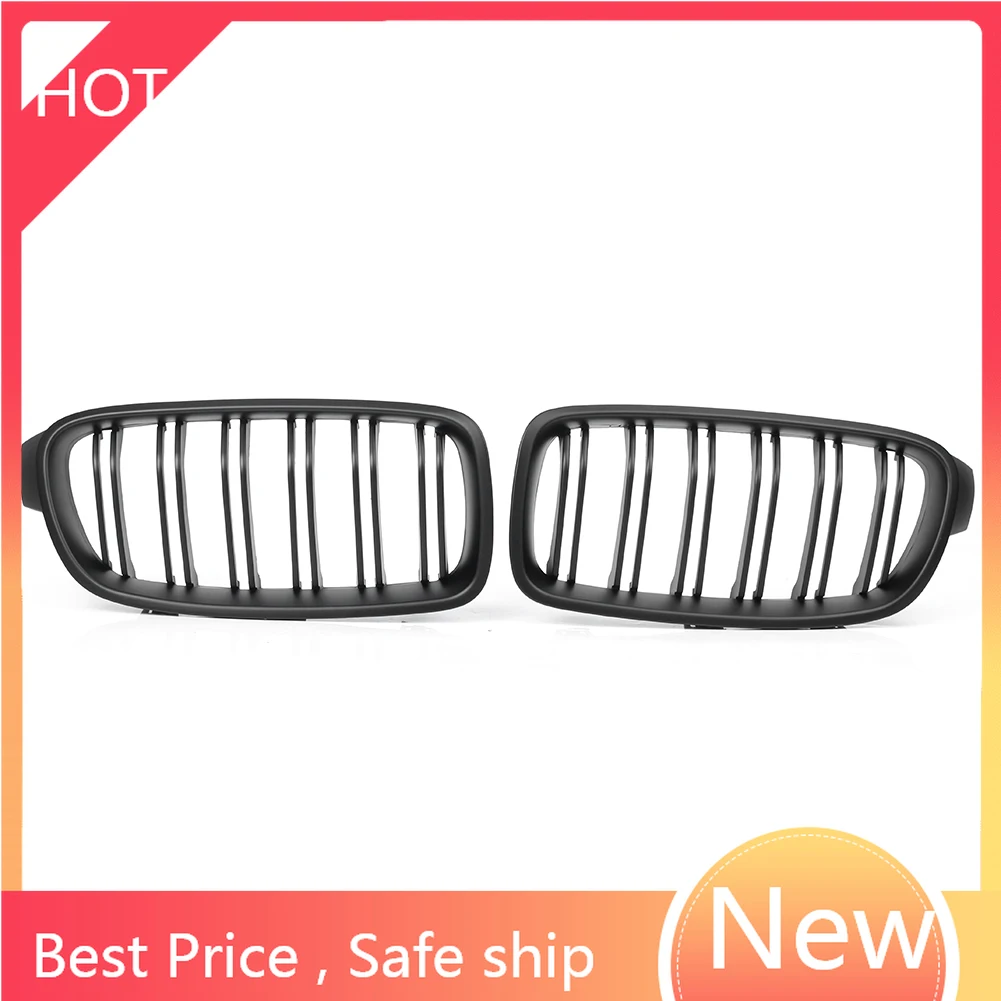 

Auto Car Front Kidney Grill Grille For BMW F30 F31 F35 3-SERIES Sedan 2012 2013 2014 Black fast ship