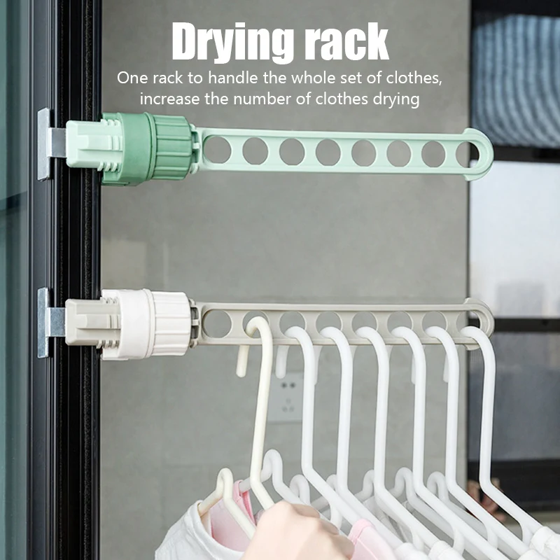 

Outdoor Travel Portable Window Frame Clothes Hanger Portable Indoor Window Drying Rack Indoor Hanging Rack For Clothes Gadget