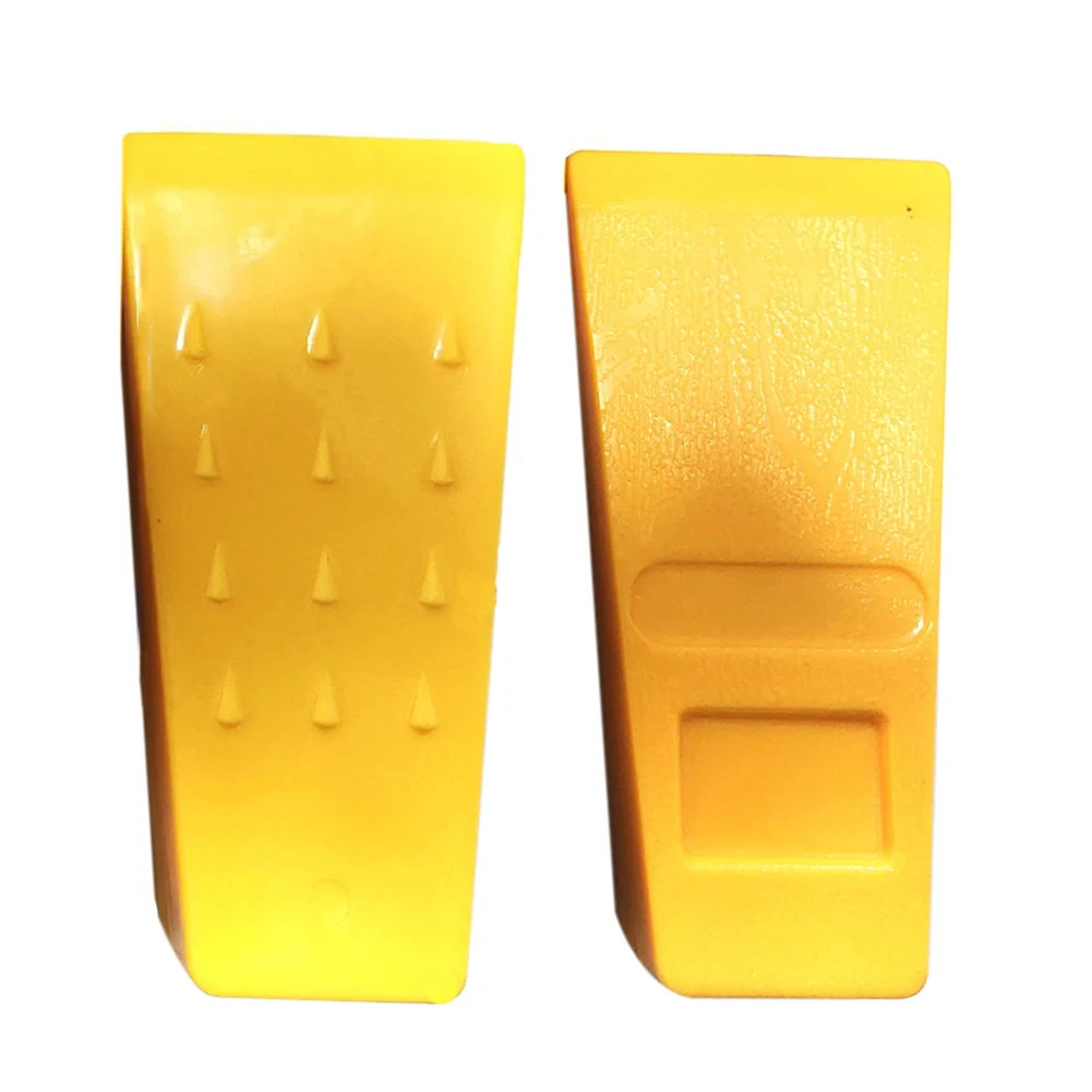 

Logging Wedge Felling Wedges 140x66x45mm 5.5Inch ABS Plastic Cutting Wedge With Spikes For Small Trees Durable