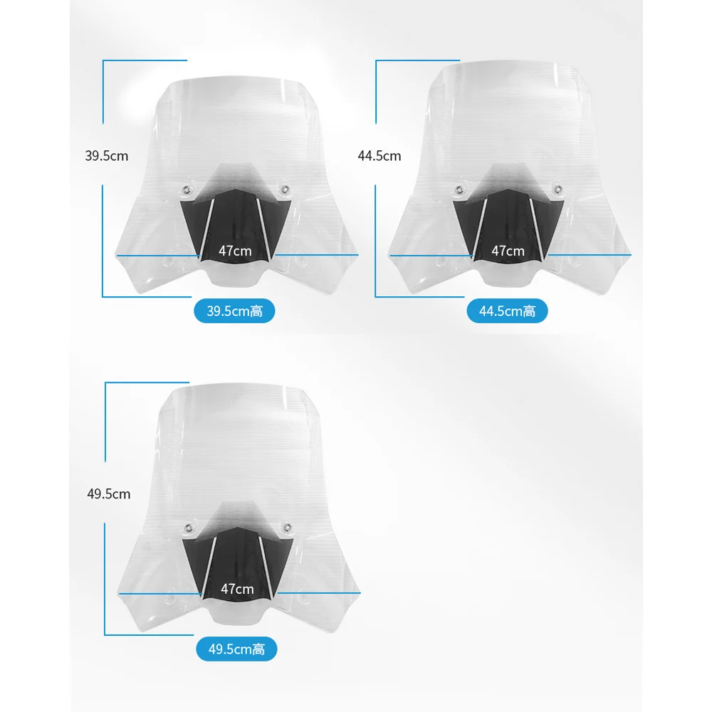 Для KTM 1290ADV S21-22 специальная модификация лобового стекла версия GV переднее лобовое