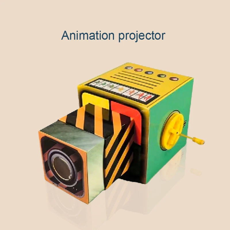 

Assemble Animation Projector Creative Inventions Motor Ability Children Active Thinking DIY Electronic Kit Toys Science Gadgets
