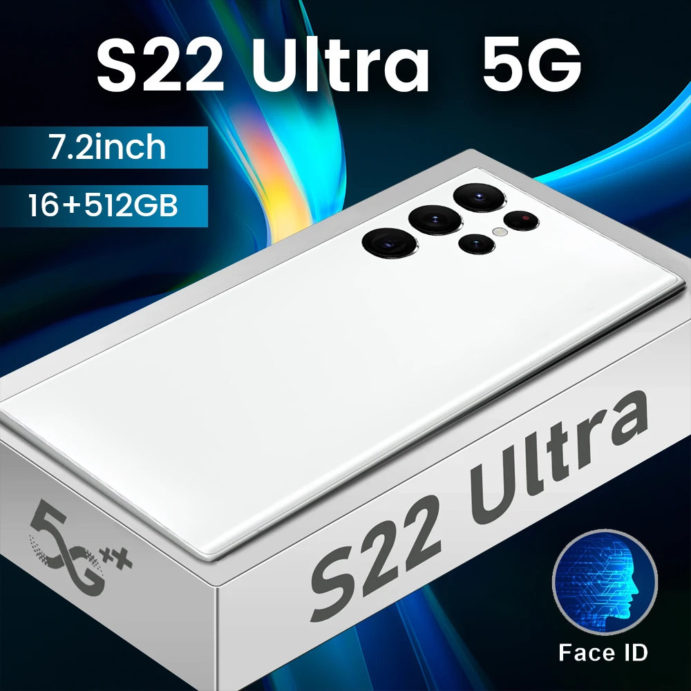 Мини-ПК S22 ультратонкий ноутбук 16 ГБ 512 нетбук Wi-Fi 10 ядер Face ID 5600 мАч телефон с двумя