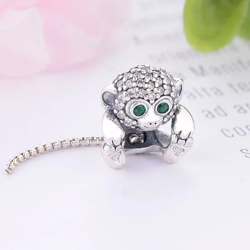 Новинка 2020 летние бусины из стерлингового серебра 925 пробы с прозрачным