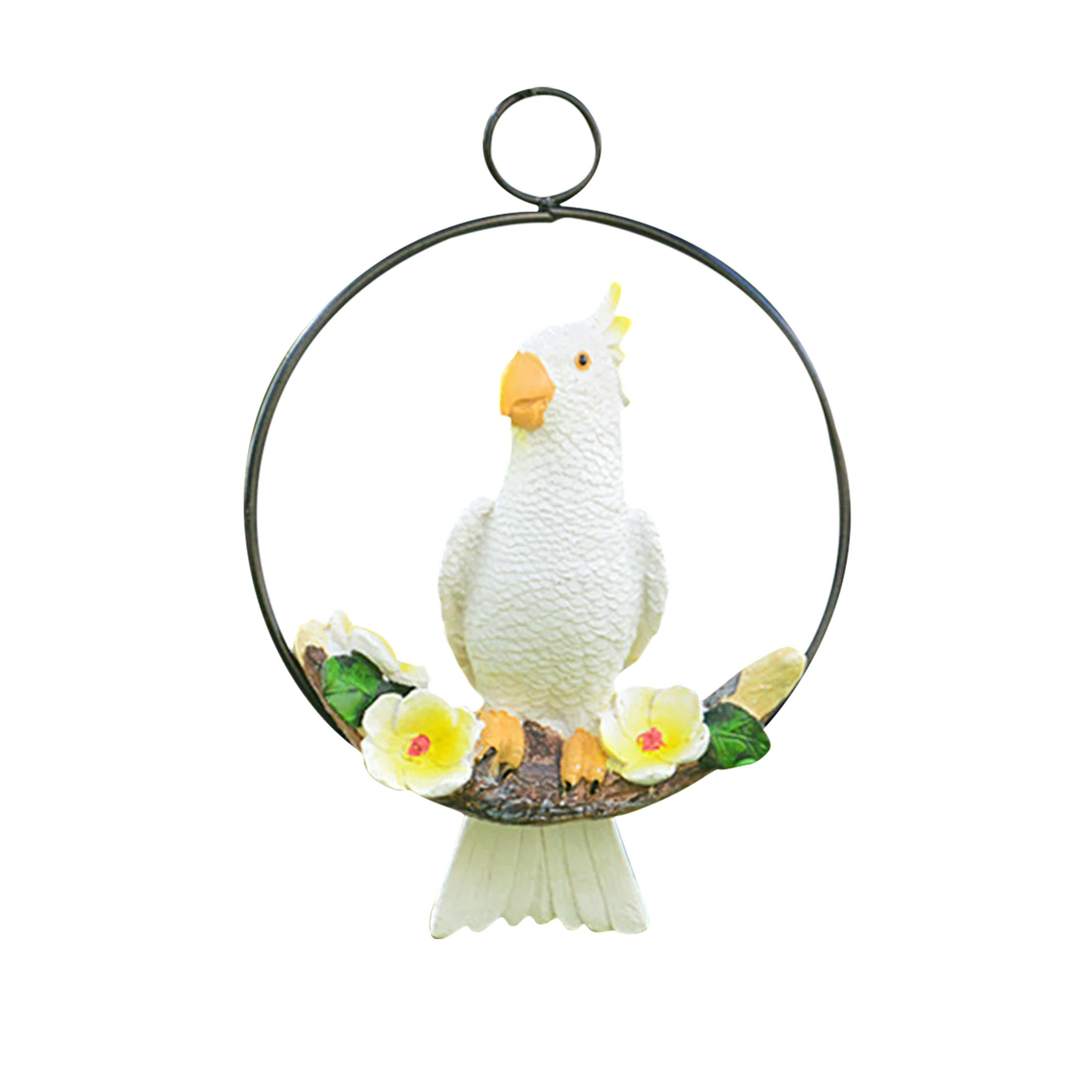 

Статуя попугая из смолы, статуя с орнаментом попугая, модель попугая, садовая статуэтка, статуэтка с птицами, скульптура с красивым орнамент...