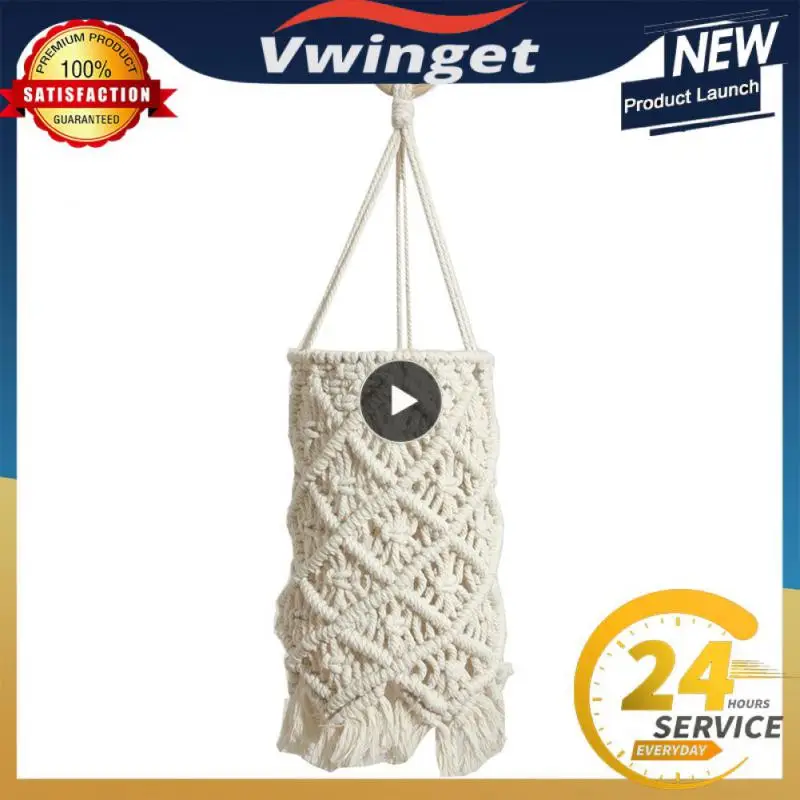 

Nordic Style Cotton Rope Hand-knitted Lampshade Hanging Lamp Decoration For Living Room Lighting Lampshade Tapestry Home Decor