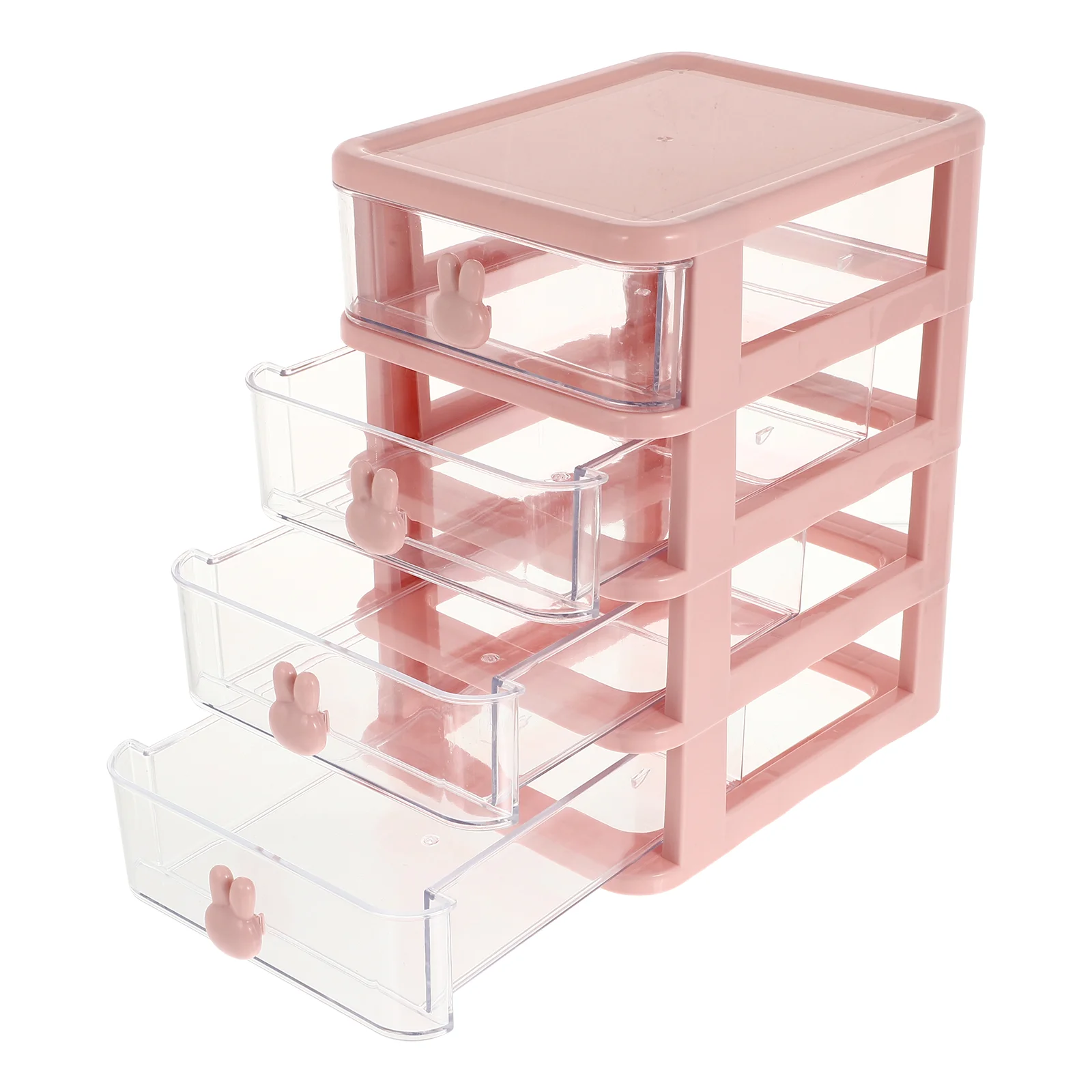 

Storage Drawers Box Desk Organizertable Drawer Desktopcosmetic Sundries Layer Multi Stationery Type Transparent Shoe Small