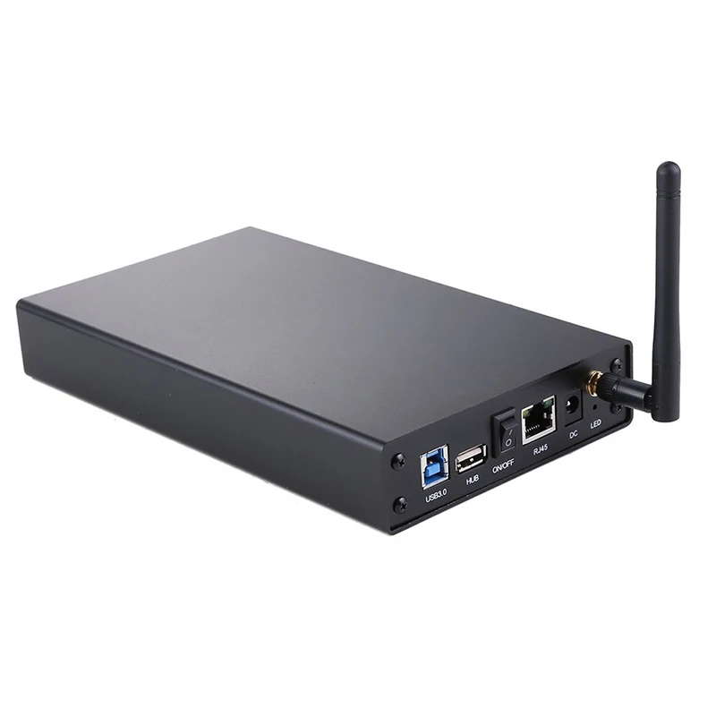 Blueendless BS-U35WF 300 Мбит/с USB 3.0 Сервер потоковой передачи Wi-Fi 3 5-дюймовый корпус