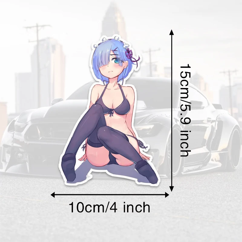 

Наклейки с героями мультфильмов аниме, милые виниловые наклейки, водонепроницаемые декоративные наклейки для автомобилей, мотоциклов, компьютеров, холодильников