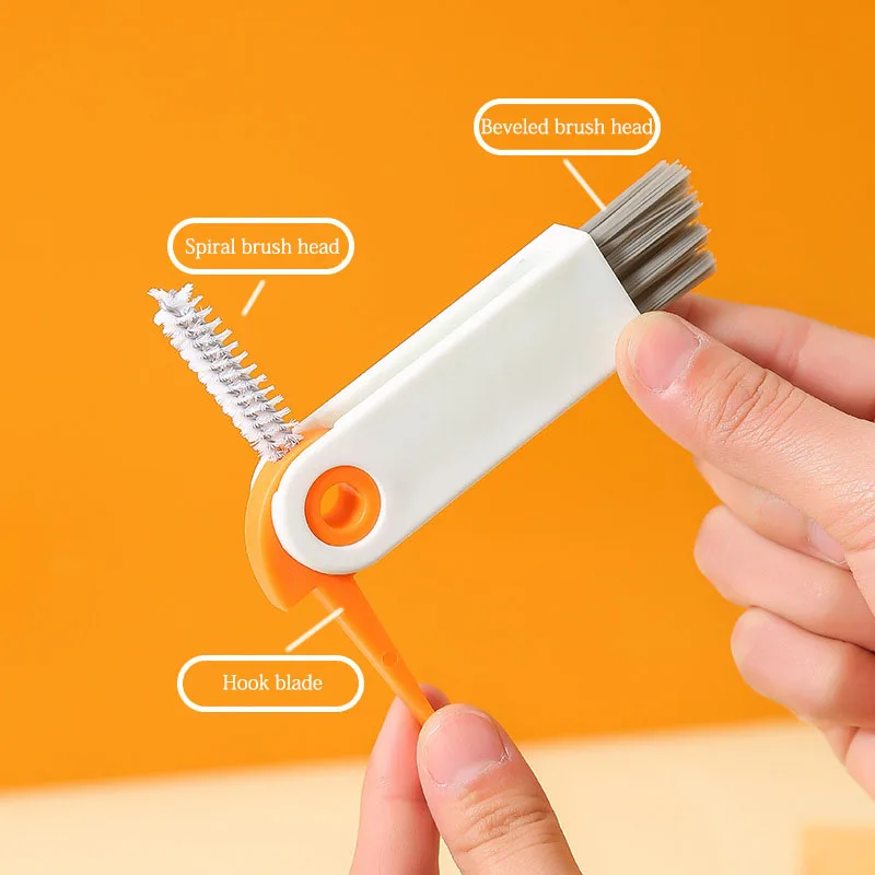 

3 в 1, щётка для чистки крышки бутылки