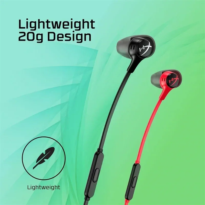 HyperX Cloud Earbuds II 2 Игровые наушники с микрофоном захватывающие проводные