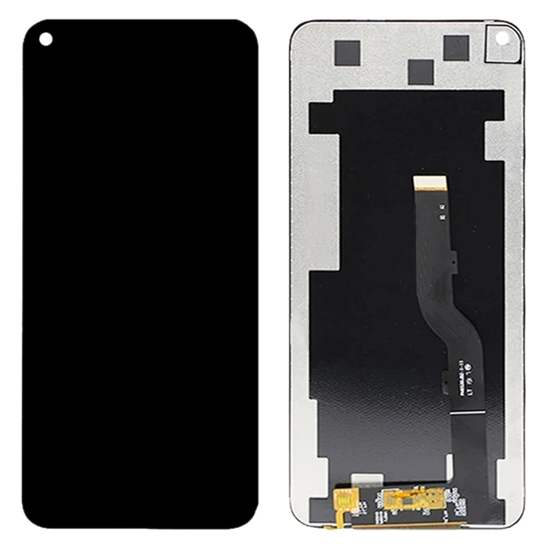 Фото OEM ЖК-экран для TCL 10 5G T790Y с дигитайзером в сборе (черный) №3
