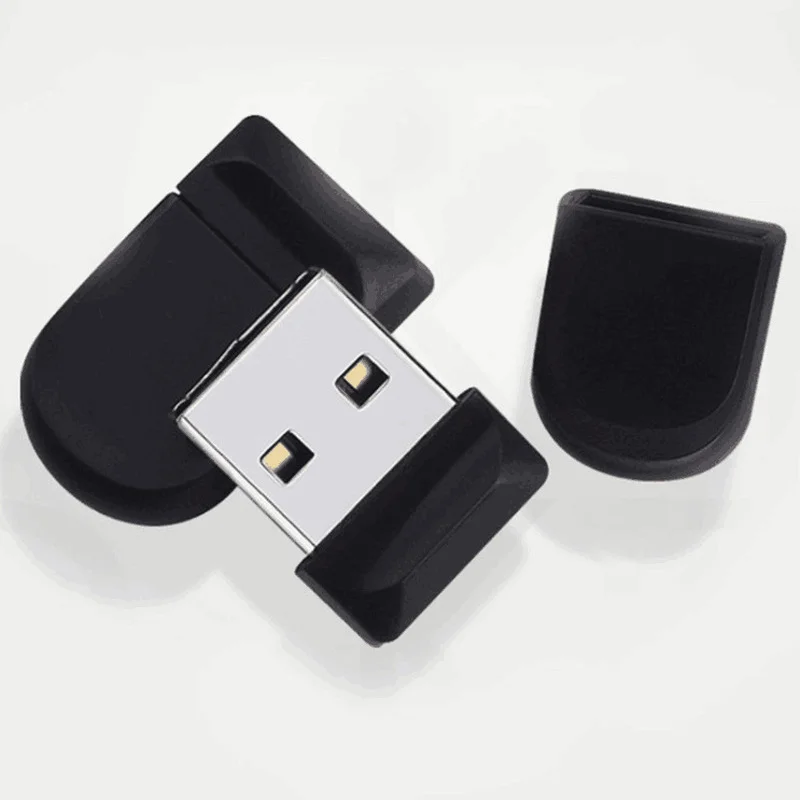 Мужской/женский USB 2 0 8 ГБ 16 32 супер мини черный флэш-накопитель флешка