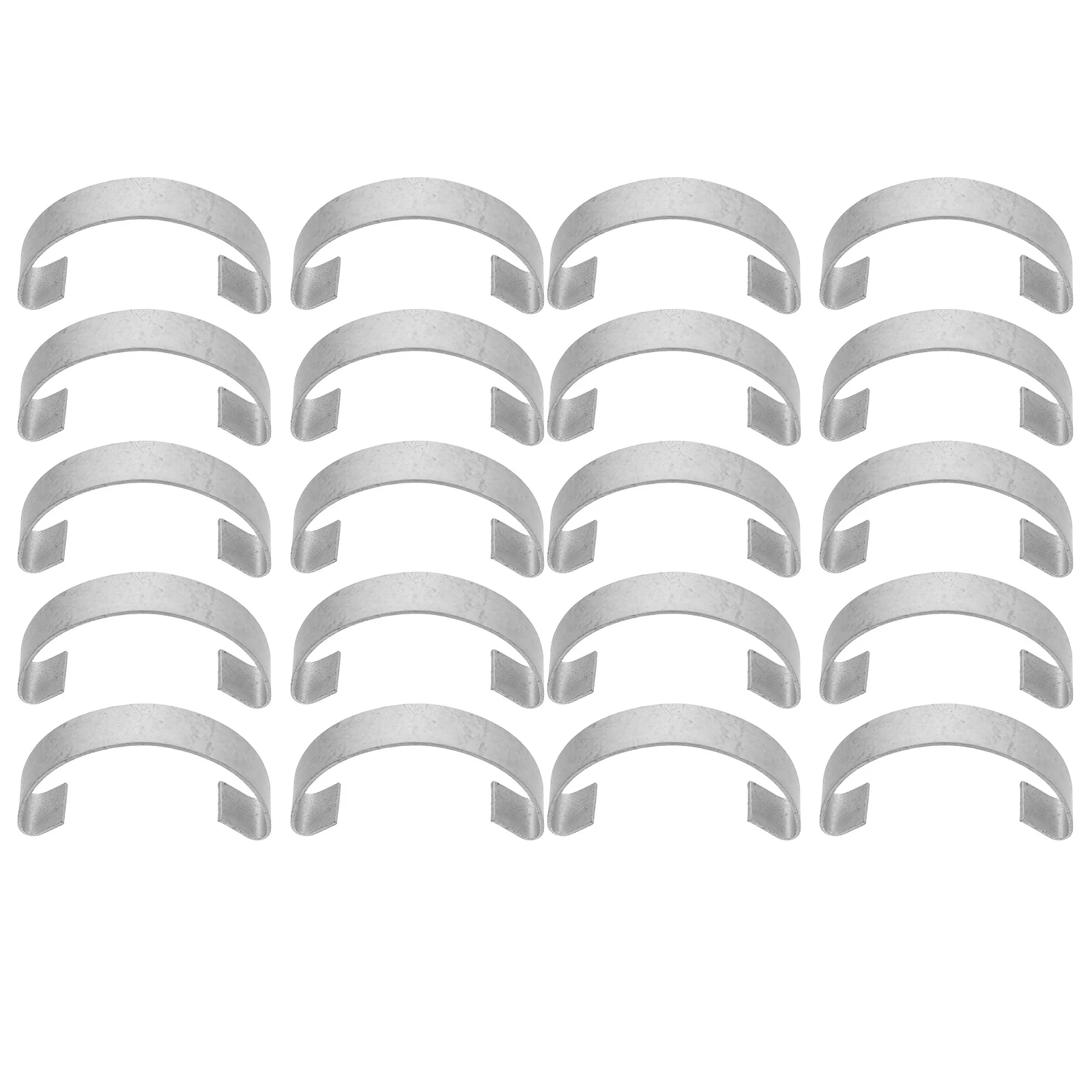 

20 Pcs Parakeet Bird Cage Breeding Equipment Clip Hooks Rabbit Cage Hooks Clip Hanger Rabbit Cage Spring Door Lock Cage Door