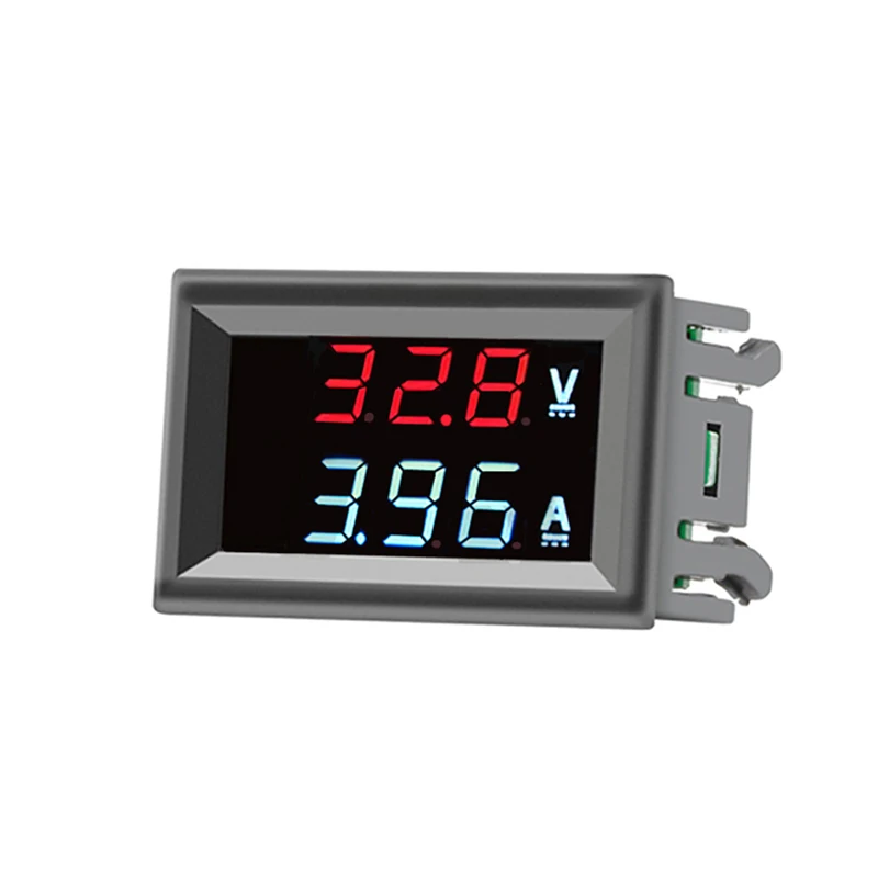 

Двойной цифровой вольтметр амперметр DC 100V 10A