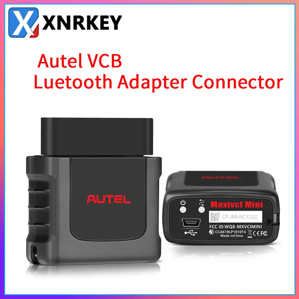 XNRKEY Autel VCB luetooth адаптер Разъем для MK808BT OBD2 сканер MaxiVCI Mini Bluetooth диагностический интерфейс MK808BT аксессуары