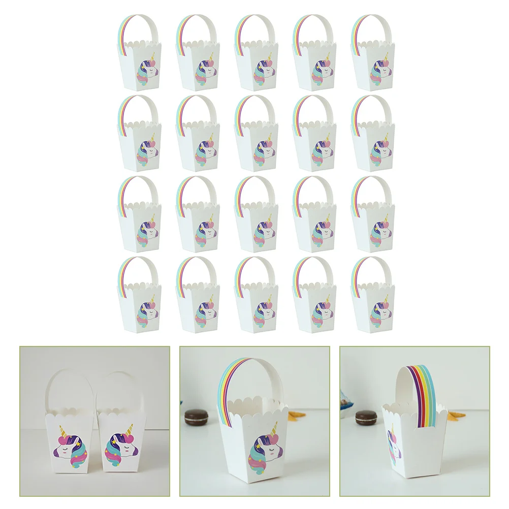 

20pcs Cartoon Candy Case Gift Case Candy Box for Birthday Party
