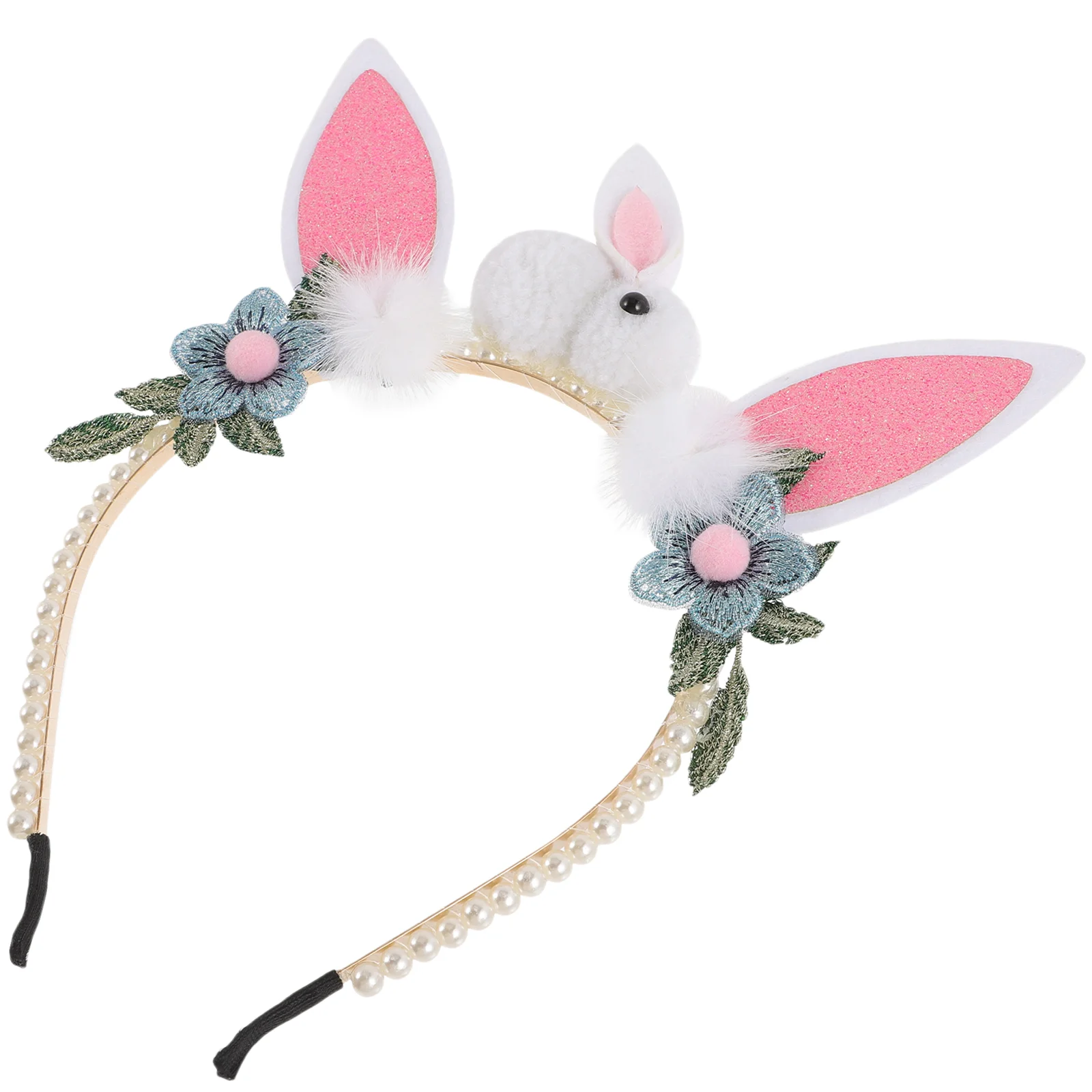 

Bunny Headband Rabbit Ears Ear Costume Accessories Party Hair Animal Flower Easter Headbands Hairband Cosplay Cartoon Headwear