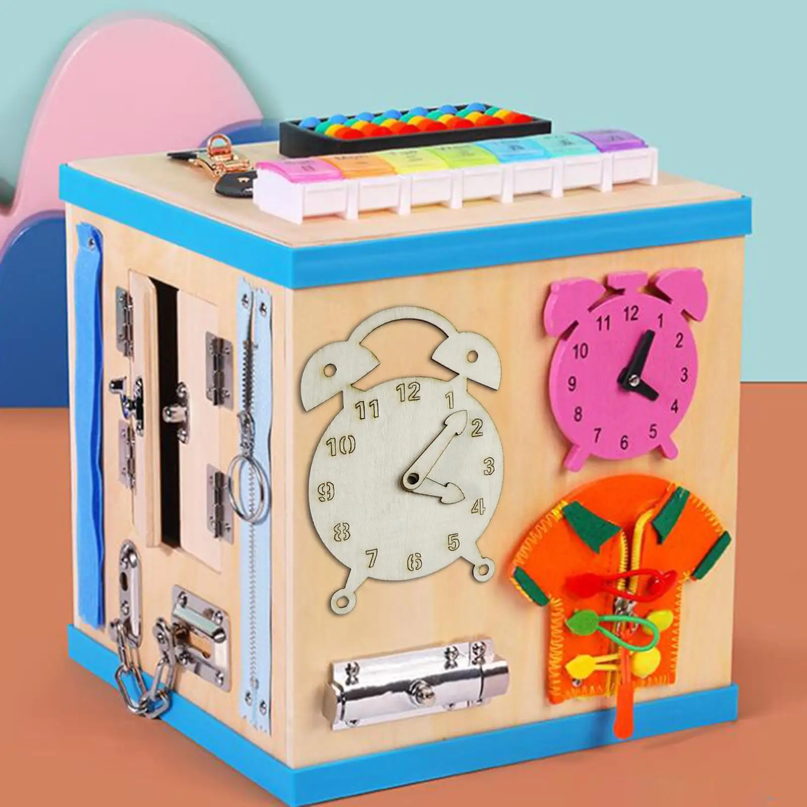 

Electrical Socket LED Light Busy Board Basic Skills Toys