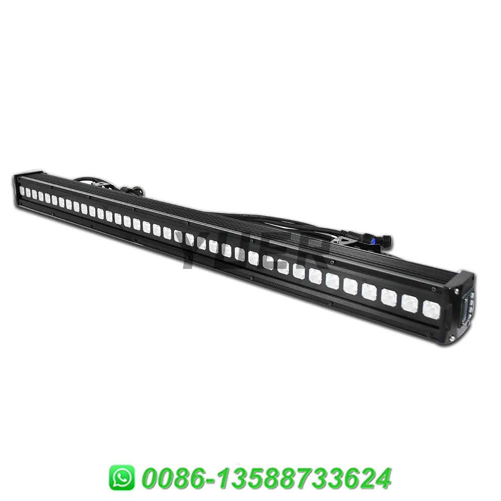 Новый 36x3W RGB 3 в 1 светодиодный Водонепроницаемый стробоскоп для стен квадратный