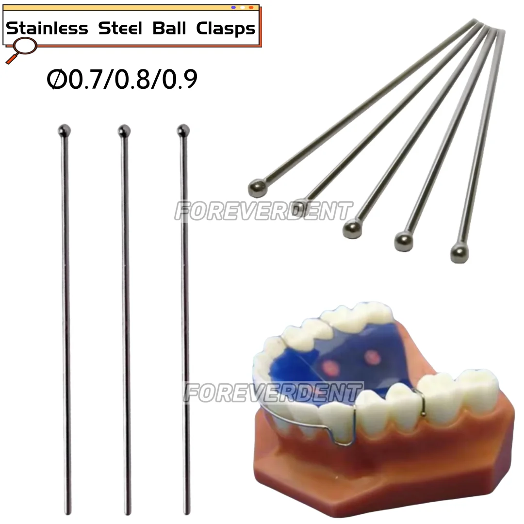20 шт. стоматологические орто-шариковые фиксаторы застежки для удержания зубов