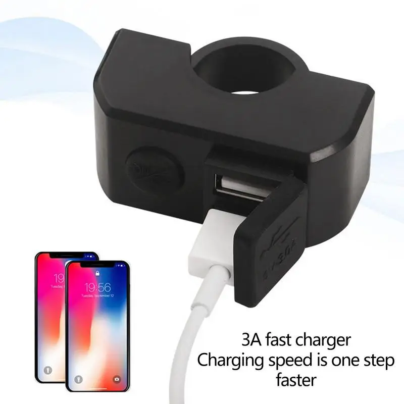 

Зарядное устройство для мотоцикла с двумя USB-портами