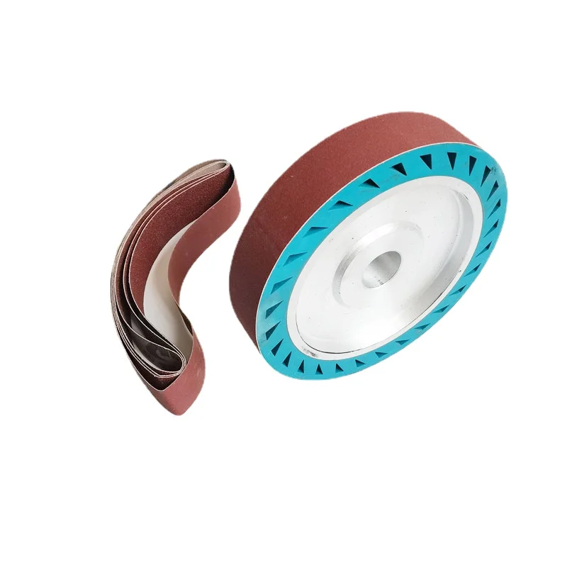 Bench Grinder Wheel Rubber Flexible Abrasive Belt Polishing Wheel 8