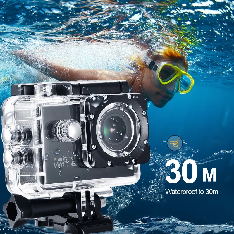 

Водонепроницаемая Спортивная Экшн-камера 4K 1080p h262 Ultra HD 30M с Wi-Fi