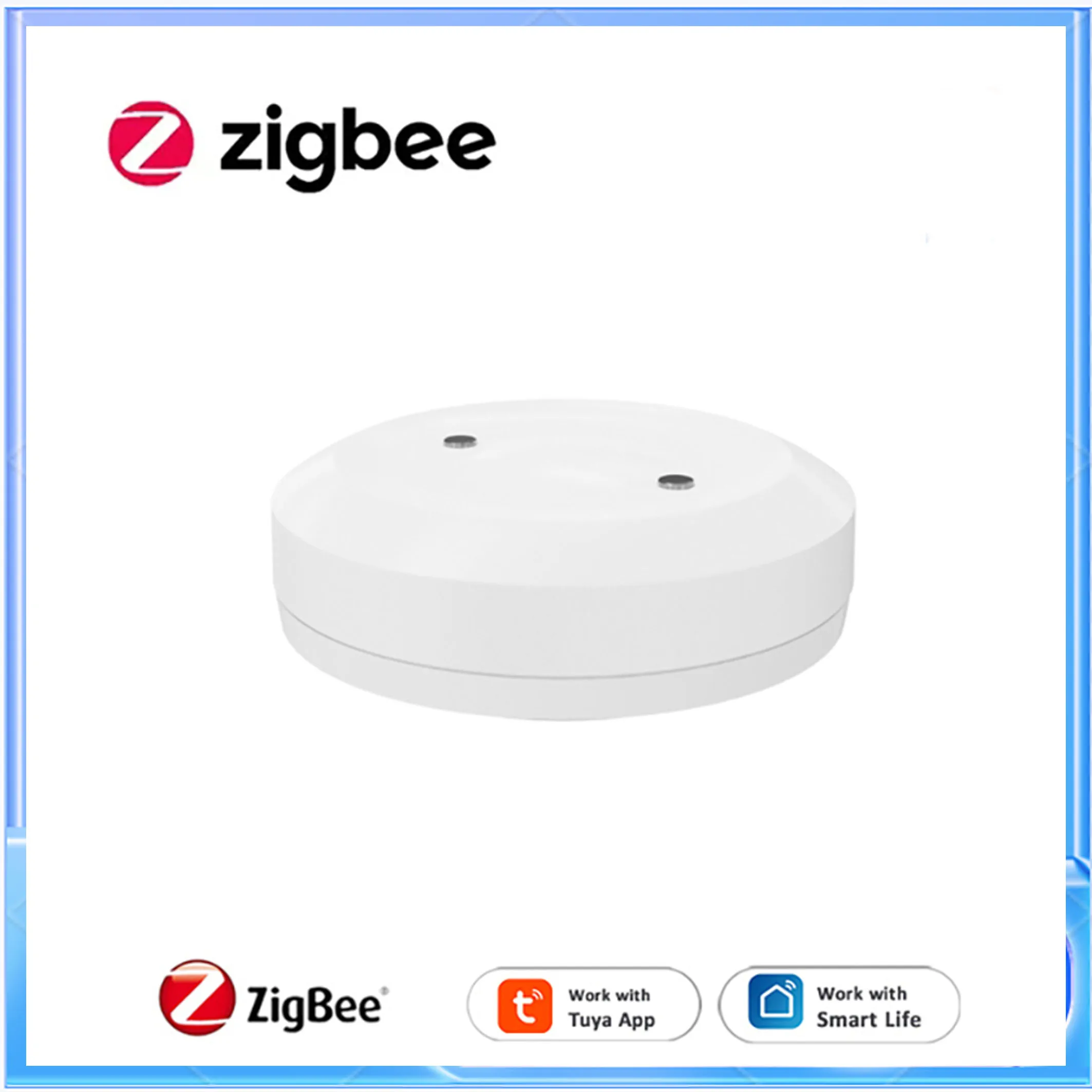 

Smart Zigbee Water Leakage Sensor Immersion Security Alarm Water Leak Detector Overflow Alert Waterproof Smart Home
