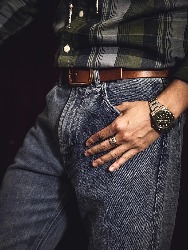 Джинсы Tornado мужские с прямыми штанинами 12 унций