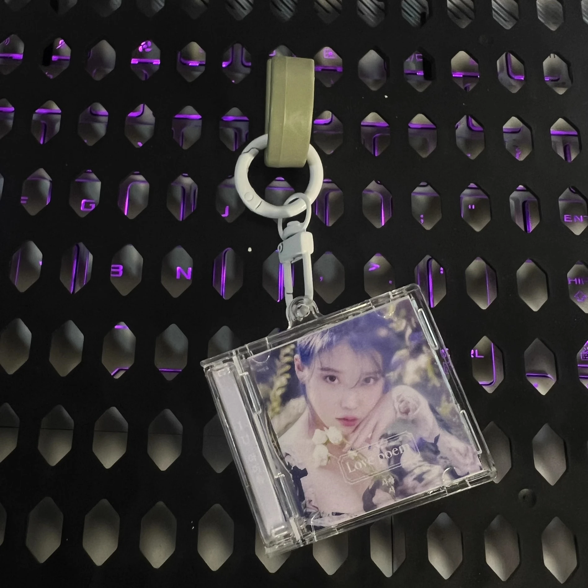 IU Lee Ji Eun MINI Music CD NFC Брелок The Winning Album Play Songs Подвеска Косплей Акриловое Ожерелье