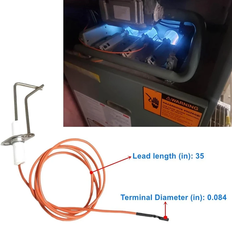 2 шт. 62-24164-01 прямого искрового зажигания воспламенители горелки печи для Rheem Pro-Tech