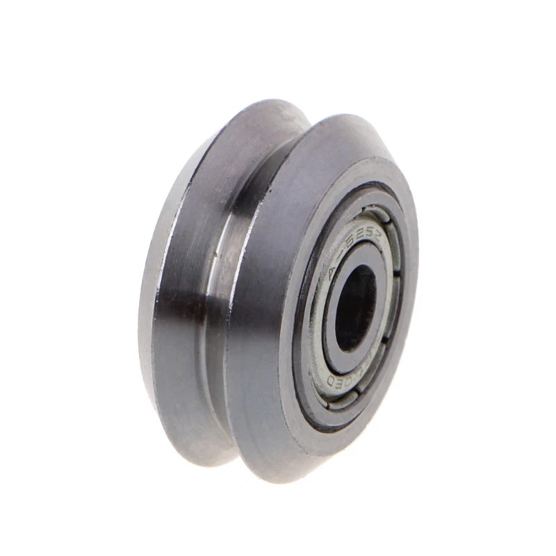 

V-type Wheel With 625ZZ Bearings Bore 5mm Stainless steel Double V Pulley Gear W3JD