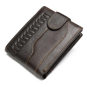 new mens wallet genuine leather vintage crocodile pattern purse for mens card holder coin purse money slim wallet short 310 free global shipping