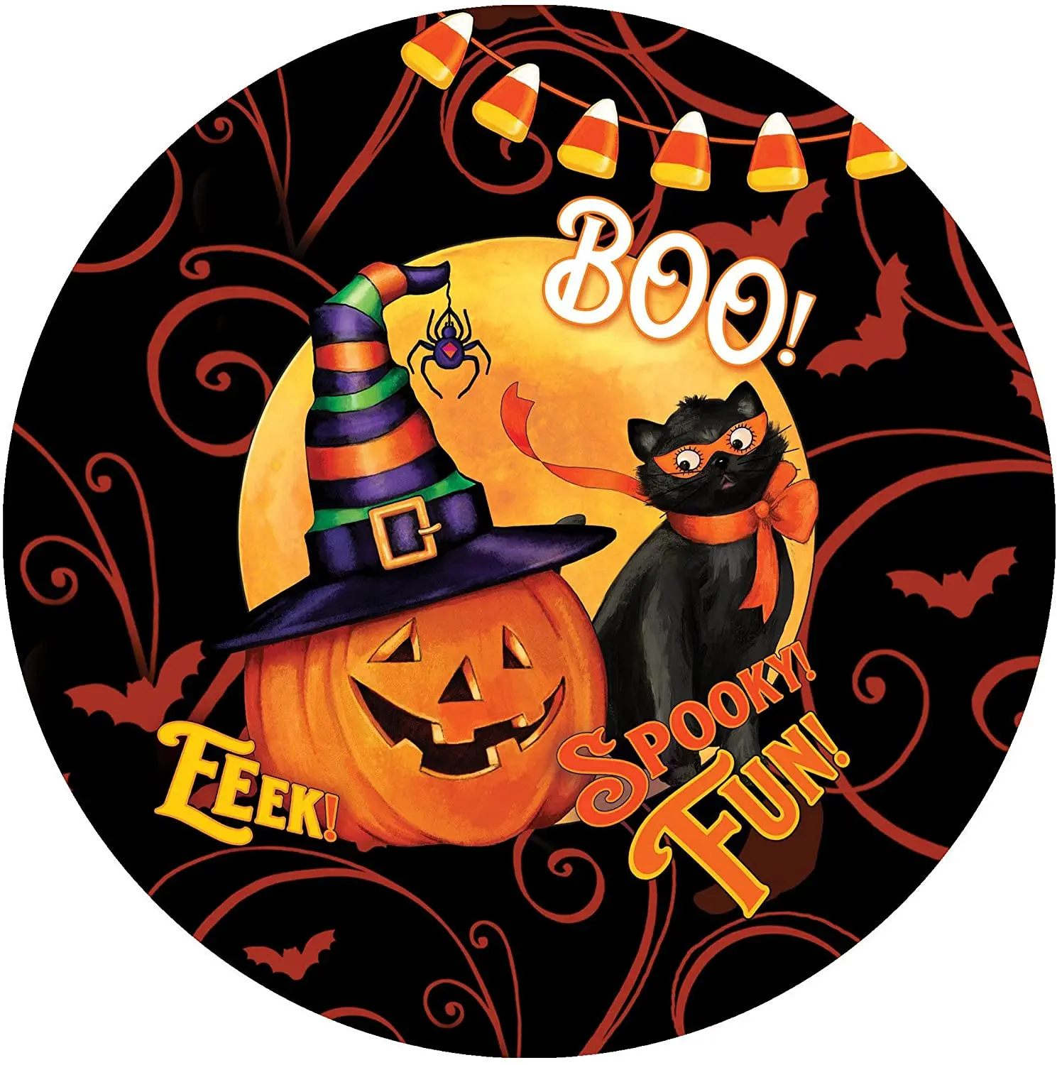 

Круглая металлическая жестяная вывеска, деревенский настенный Декор, настенная табличка, круглая вывеска, стандартная, подходит для дома и ...