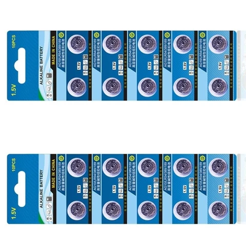 Кнопочные батарейки Crust Pro AG10 1.5V