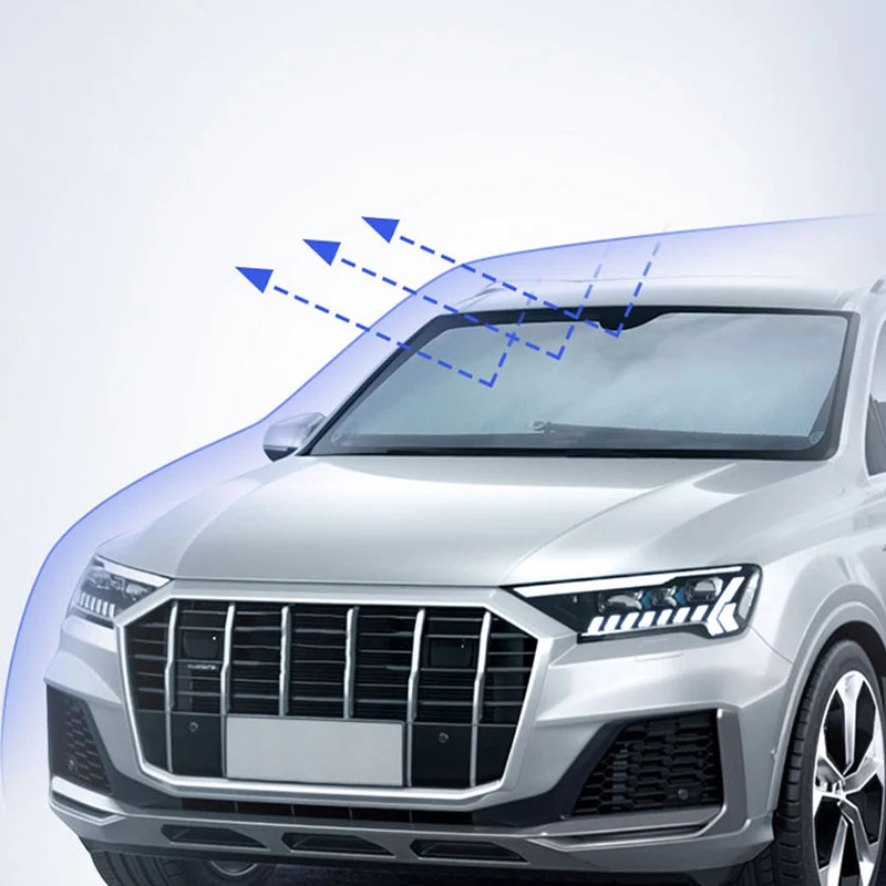 Выдвижной солнцезащитный козырек на лобовое стекло автомобиля все окна защита