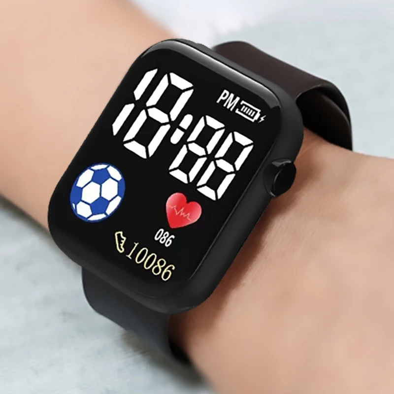 

Smart Child Watch Sports Digital Watch For Kids Girls Luminous Electronic Clock Ultra Light Child Wristband relojes electrónicos