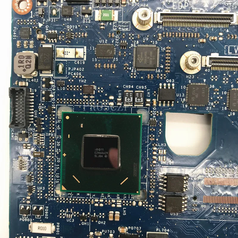 Оригинальная материнская плата для ноутбука M6700 6700 системная QAR10 модель SLJ8A GPU 100%
