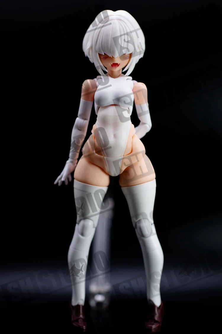 SH STUDIO 1/12 MU078B Micro Fat Body Machine Girl Goddess Device Модификация Смола GK Модель