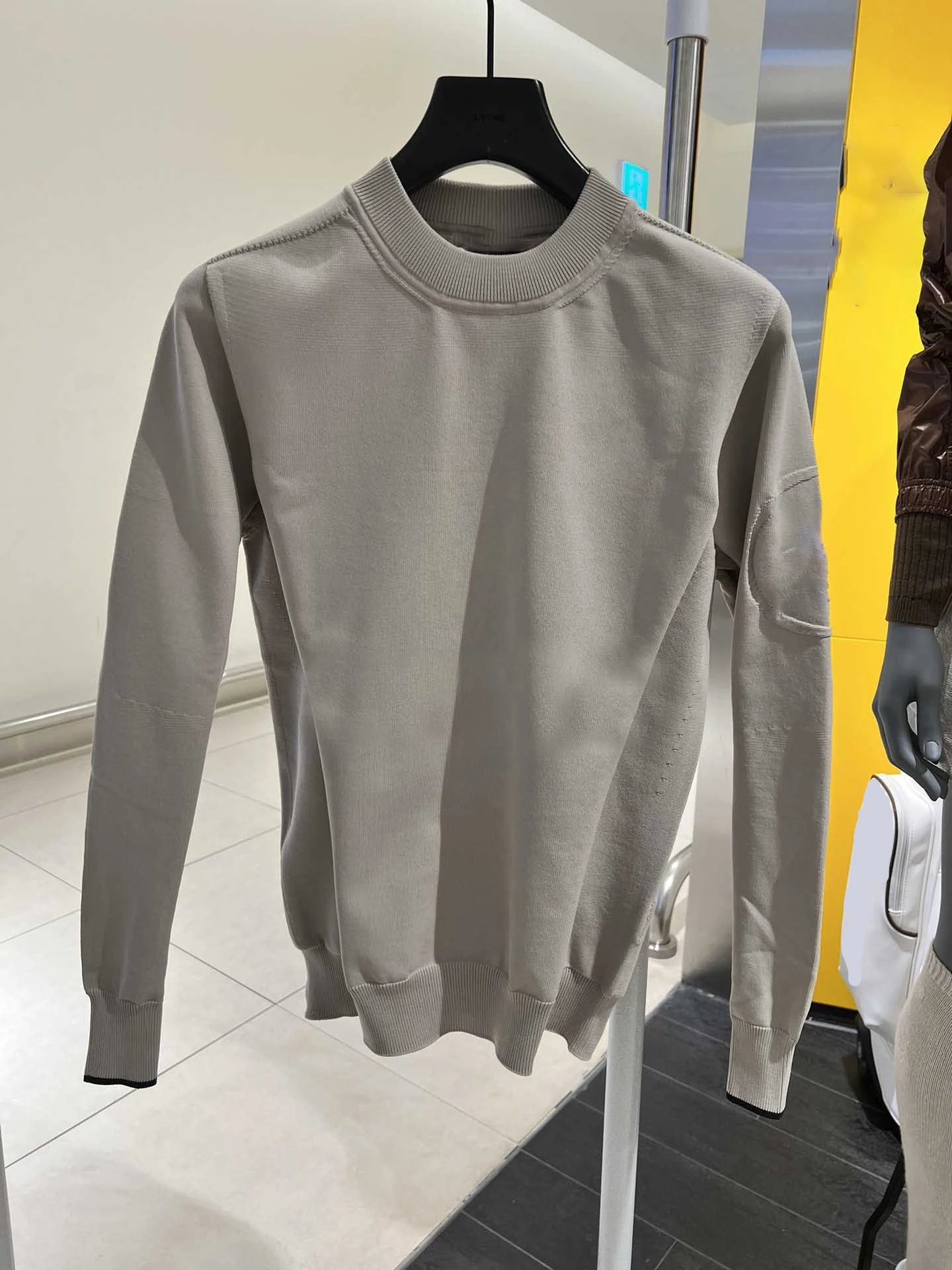 G01 Осенняя мужская одежда для гольфа вязаная рубашка с длинными рукавами