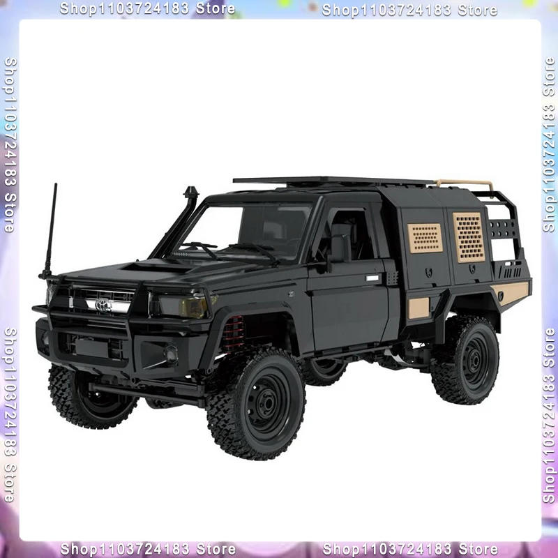 MN82S 1:12 2 4G Supertourer полномасштабный пикап короткий грузовик 4WD альпинистский