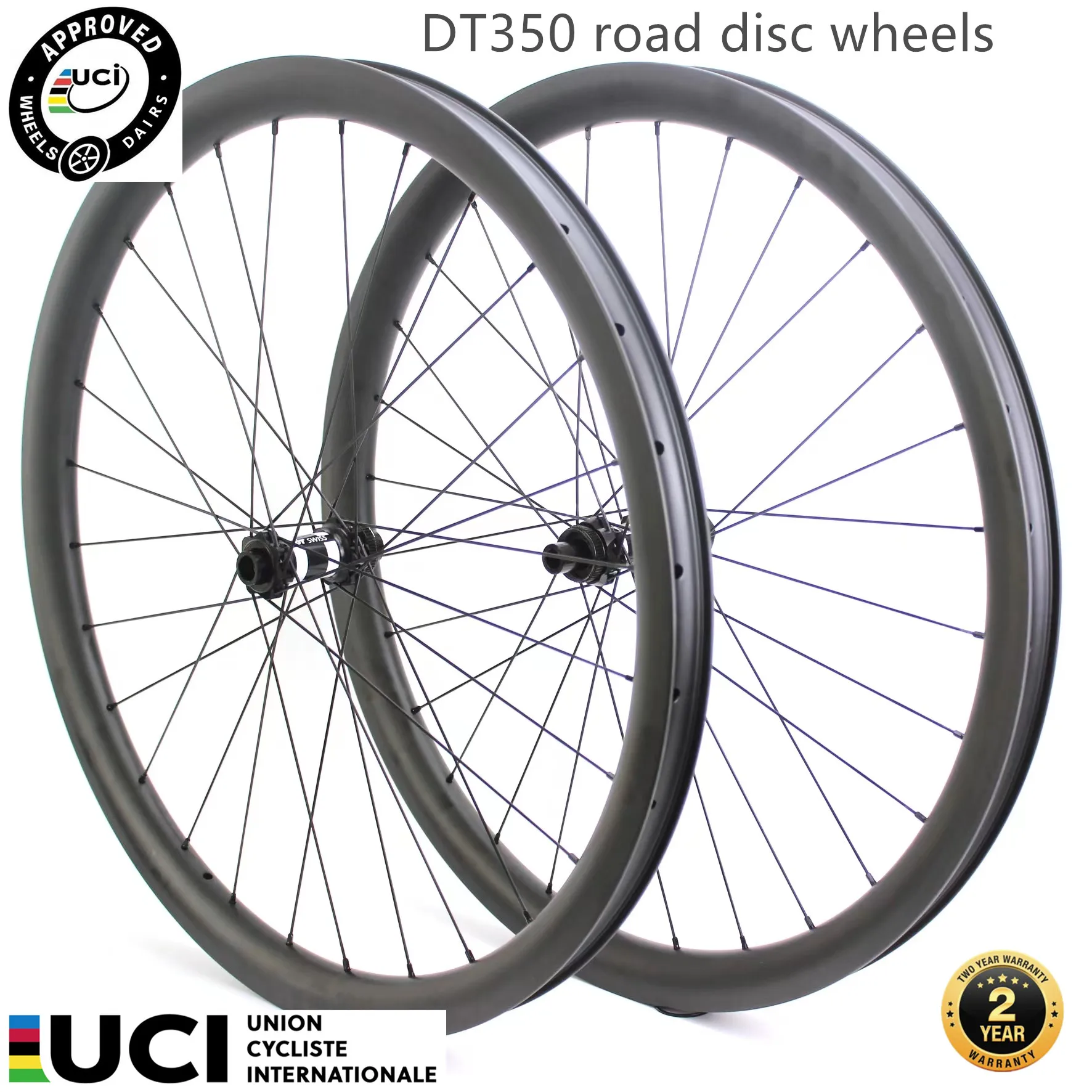 

700c carbon road disc wheels DT350 35/38/45/50mm Gravel tubeless disc bicycle wheelset 100x12 142x12 XDR Disc brake central lock