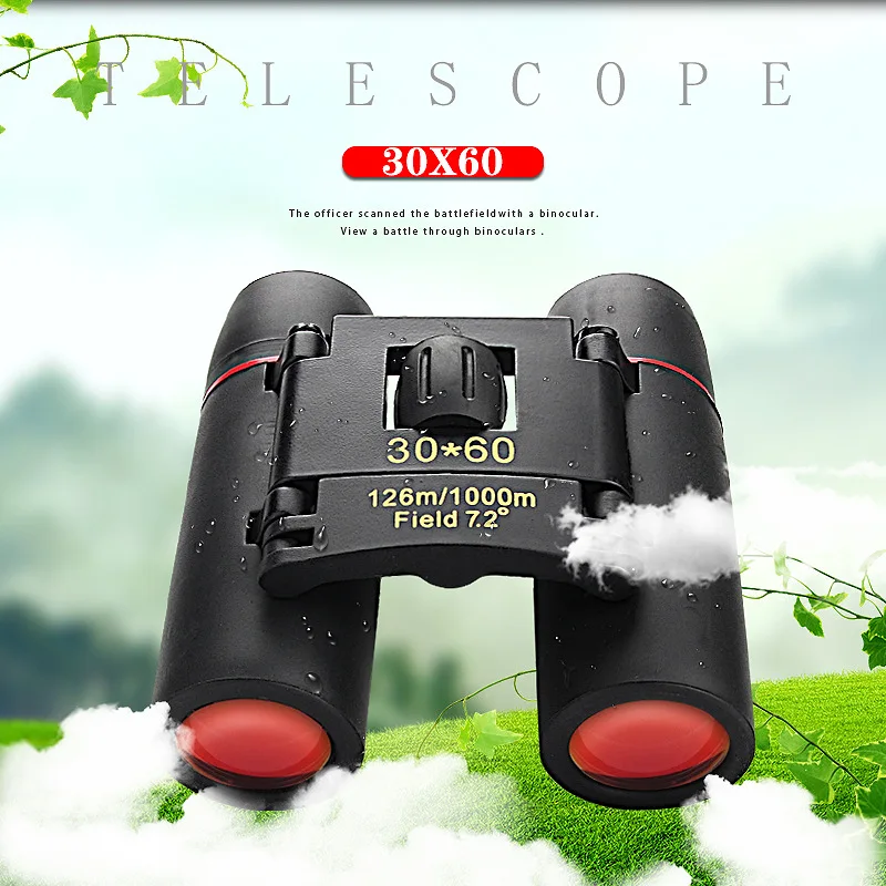 

Pocket Mini Binoculars Sakura 30X60 HD Wide Angle Portable Low Light Night Vision