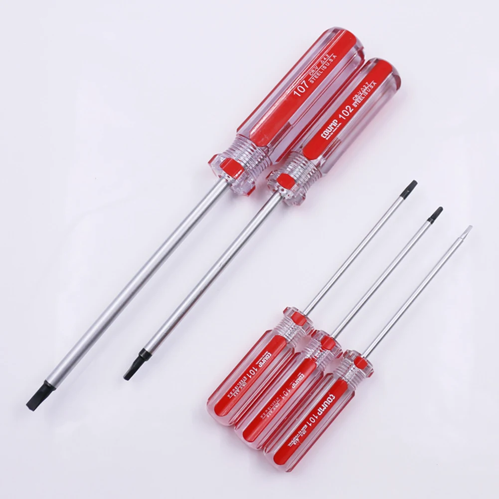 

Durable Triangle Screwdriver Magnetic Chrome Vanadium Steel Hand Repair Tools Non-Slip Precision Screwdriver Bit
