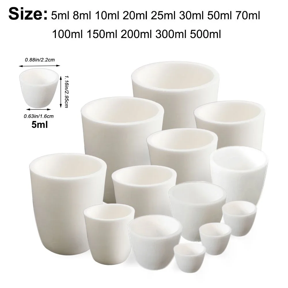 

Керамический тигель из глинозема 5/8/10/20/25/30/50/70/100/150/200/300/500 мл