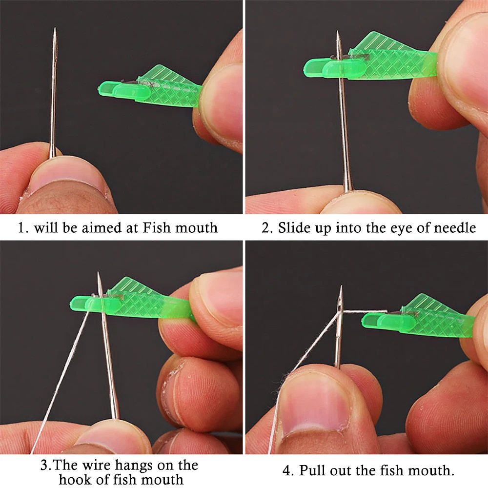 Sewing Machine Mini Needle Threader with Hook Insertion Tool Elderly Quick Automatic Thread Changer Craft Accessories | Дом и сад